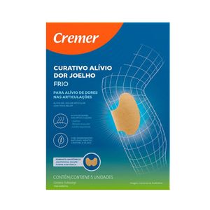Curativo Alívio Dor Joelho Cremer 5 Unidades