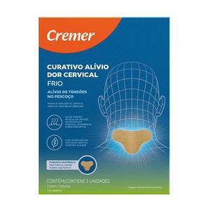 Curativo Alívio Dor Cervical Cremer 5 Unidades