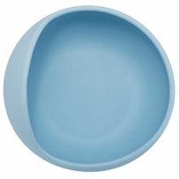 Bowl em Silicone Buba com Ventosa +6 Meses Azul 1 Unidade