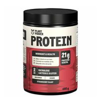 Proteína Vegetal em Pó Plant Power Protein Morango 490g