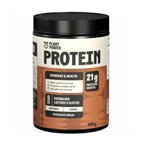 Proteína Vegetal em Pó Plant Power Protein Chocolate 490g