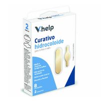 Curativos Hidrocolóide para Calos e Bolhas V.Help 8 Unidades