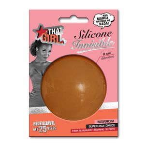 Silicone Invisible para Seios That Girl Marrom