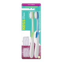 Escova Dental Kess Extreme Clear 2 Unidades