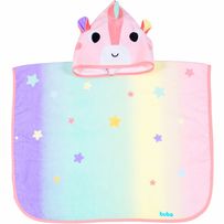 Toalha Poncho Buba Zoo Unicórnio +12 Meses 1 Unidade
