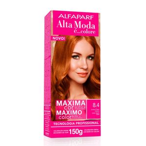 Tintura Alta Moda 8.4 - Louro Claro Cobre 150g