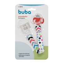 Prendedor de Chupeta Shapes Buba +3 Meses 1 Unidade