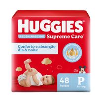 Fralda Huggies Supreme Care P 48 Fraldas