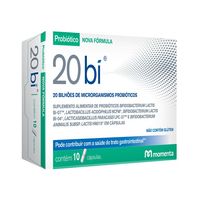 Probiótico 20 BI Momenta 10 Cápsulas