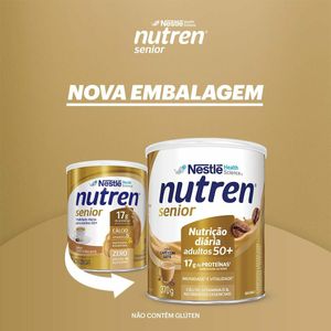 Complemento Alimentar Nutren Senior Café com Leite 740g