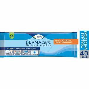 Toalhas Umedecidas Tena Dermacare 40 Unidades