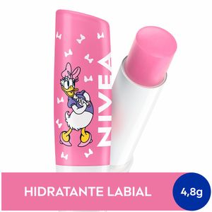 Hidratante Labial Nivea Soft Doce Rosé Edição Limitada Margarida Disney Mickey e Amigos 4,8g