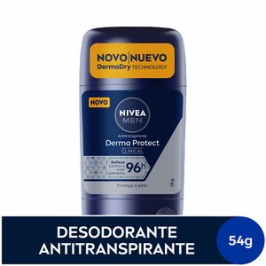 Desodorante Antitranspirante Stick Nivea Men Derma Protect Clinical 54g