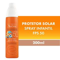 Protetor Solar Spray Infantil Avène Fps50 200ml