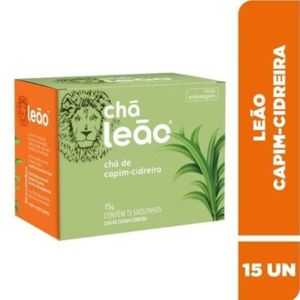 Chá Leão Capim Cidreira 15 Sachês15g