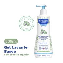 Gel De Banho Mustela Lavante Suave Corpo e Cabelo 500ml