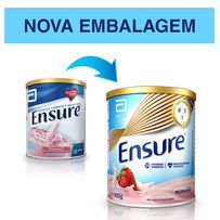 Suplemento Nutricional Ensure Sabor Morango 400g