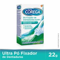 Corega Fixador De Dentadura Ultra Em Pó 22g