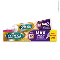 Creme Fixador De Dentadura Ultra Corega Max 70g