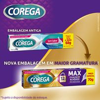 Creme Fixador De Dentadura Ultra Corega Max 70g