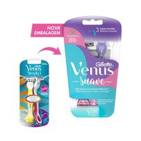 Aparelho Para Depilação Feminina Gillette Vênus Simply 2 Unidades