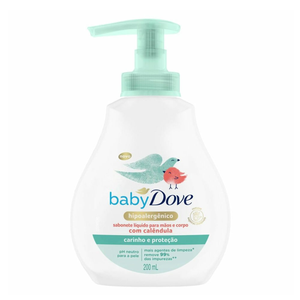 Sabonete Líquido Dove Baby Carinho e Proteção 200ml