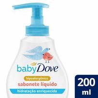 Sabonete Líquido Dove Baby Hidratação Enriquecida 200ml