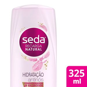 Condicionador Seda Recarga Hidratação Natural Antinós 325ml
