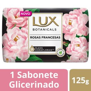 Sabonete Em Barra Lux Botanicals Rosas Francesas 125g