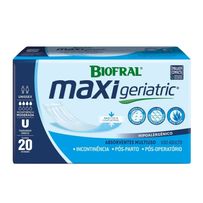 Absorvente Geriátrico Multiuso Biofral Maxi Geriatric 20 Unidades