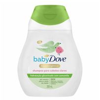 Shampoo Baby Dove Hidratação Enriquecida para Cabelos Claros 200ML