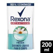 Sabonete Líquido Rexona Antibacteriano Fresh Refil 200ml