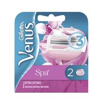 Carga Para Aparelho De Depilar Gillette Venus Spa 2 Unidades