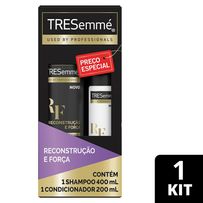 Shampoo Tresemmé Reconstrução E Força 400ml + Condicionador Tresemmé Reconstrução E Força 200ml