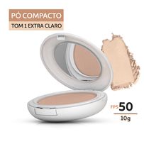 Pó Compacto Episol Color Pele Extra Clara FPS 50 10g