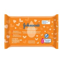 Lenços umedecidos Johnsons Baby Limpeza e Suavidade 44 unidades