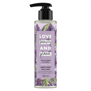 Sabonete Líquido Love Beauty and Planet Relaxing Rain Óleo de Argan & Lavanda 300ml