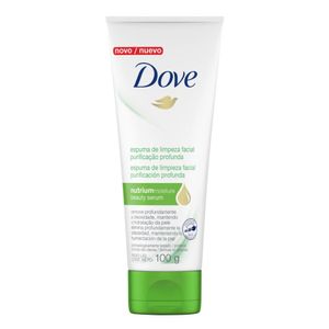 Espuma de limpeza Dove Facial Purificação profunda 100g