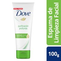 Espuma de limpeza Dove Facial Purificação profunda 100g