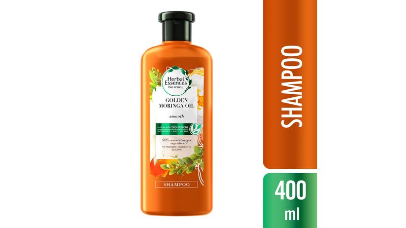 Shampoo Herbal Essences Bio:Renew Golden Óleo de Moringa Oil 400ml