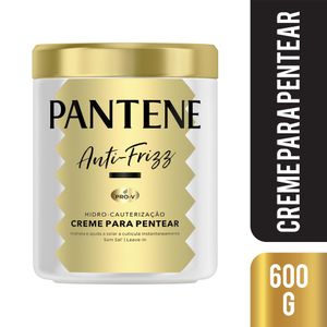 Creme Para Pentear Pantene Hidro Cauterização Anti-Frizz 600ml