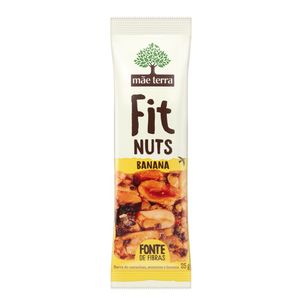 Barra Mãe Terra Fit Nuts Castanhas, Sementes e Banana 25g
