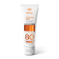 Protetor Solar Darrow Actine Ultra Fps 80 Sem Cor 40g