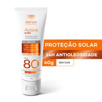 Protetor Solar Darrow Actine Ultra Fps 80 Sem Cor 40g
