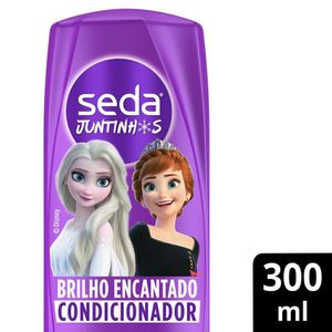 Condicionador Infantil Seda Juntinhos Frozen Brilho Encantado 300ml
