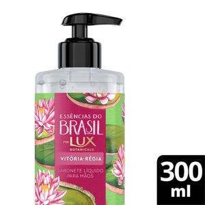 Sabonete Líquido Para Mãos Lux Botanicals Essências Do Brasil Vitória Régia 300ml