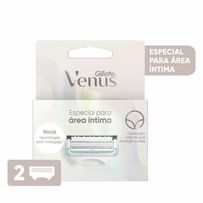 Carga Para Aparelho De Depilar Gillette Venus Intima 2 Unidades