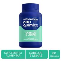 Multivitamínico Neo Química Cabelos e Unhas 60 Cápsulas