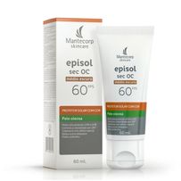 Protetor Solar Mantecorp Episol Sec Oc Médio Escuro Fps60 60ml