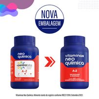 Vitaminas Neo Química A-Z 60 Comprimidos